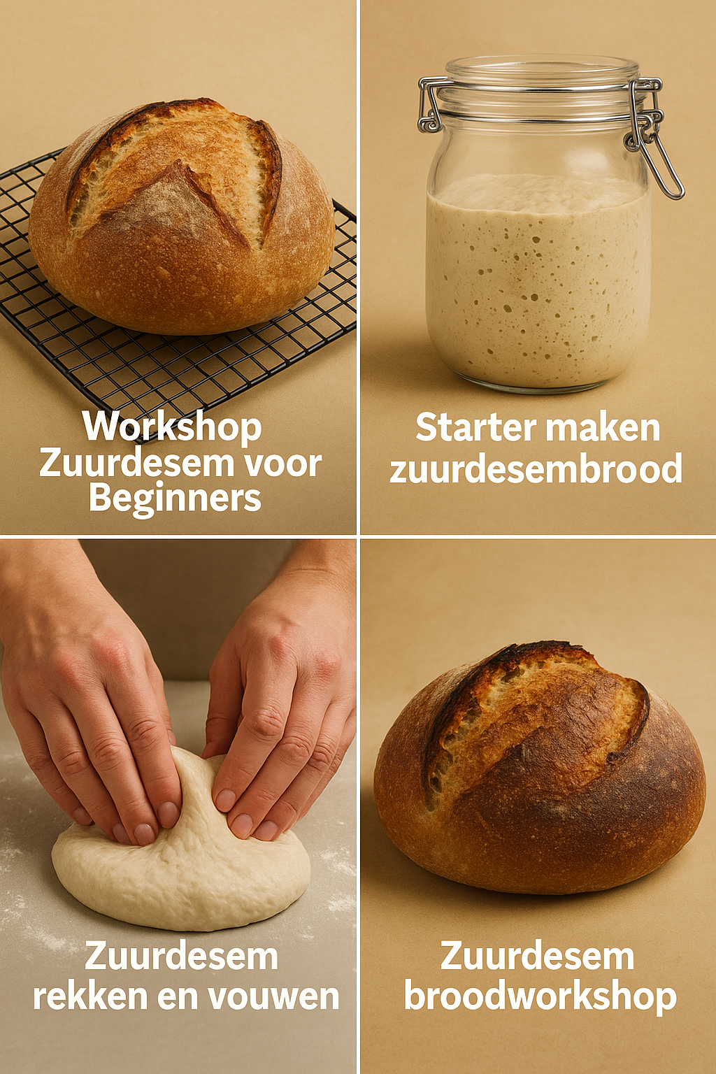 Workshop: Zuurdesem voor Beginners – Leer zelf zuurdesembrood maken